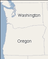 Oregon & Washington Brew Map